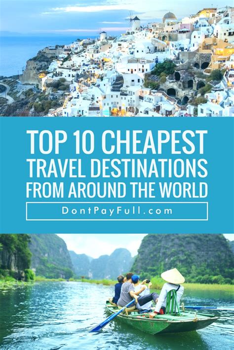 what are the cheapest travel destinations